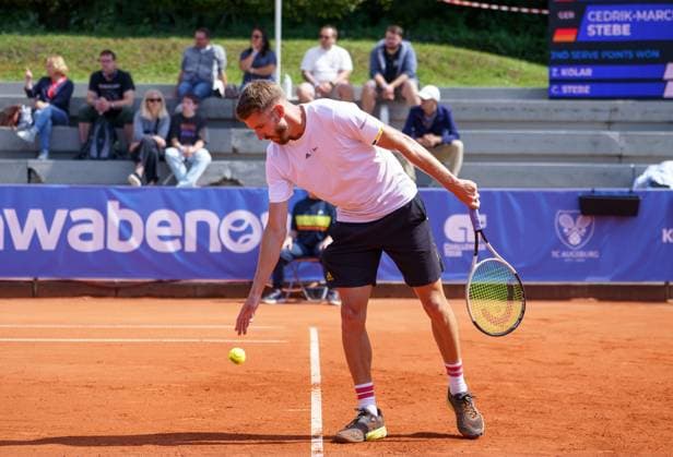 ATP50 Challenger Schwaben Open, Augsburg, 22.08.2025 Cedrik-Marcel Stebe (GER; Germany) ATP50 Challenger Schwaben Open, Augsburg, 22.08.2025 Copyright: xBEAUTIFULxSPORTSx Pajonkx