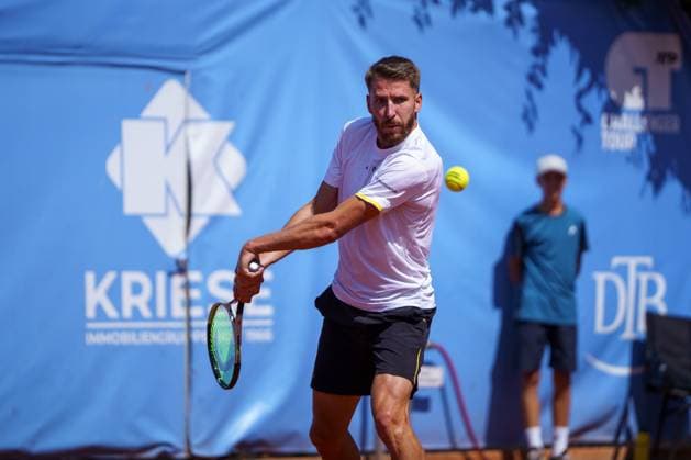 ATP50 Challenger Schwaben Open, Augsburg, 22.08.2025 Cedrik-Marcel Stebe (GER; Germany) ATP50 Challenger Schwaben Open, Augsburg, 22.08.2025 Copyright: xBEAUTIFULxSPORTSx Pajonkx