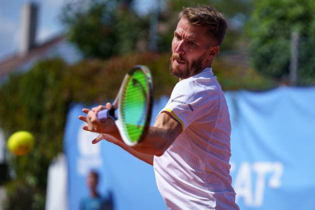 ATP50 Challenger Schwaben Open, Augsburg, 22.08.2025 Cedrik-Marcel Stebe (GER; Germany) ATP50 Challenger Schwaben Open, Augsburg, 22.08.2025 Copyright: xBEAUTIFULxSPORTSx Pajonkx