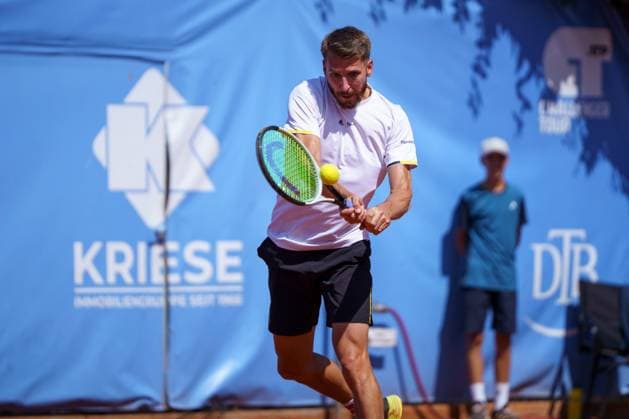 ATP50 Challenger Schwaben Open, Augsburg, 22.08.2025 Cedrik-Marcel Stebe (GER; Germany) ATP50 Challenger Schwaben Open, Augsburg, 22.08.2025 Copyright: xBEAUTIFULxSPORTSx Pajonkx