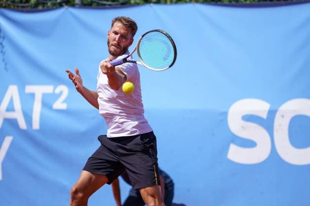 ATP50 Challenger Schwaben Open, Augsburg, 22.08.2025 Cedrik-Marcel Stebe (GER; Germany) ATP50 Challenger Schwaben Open, Augsburg, 22.08.2025 Copyright: xBEAUTIFULxSPORTSx Pajonkx