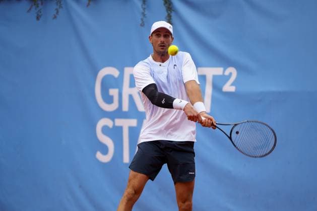 ATP50 Challenger Schwaben Open, Augsburg, 22.08.2025 Alexander Ritschard (SUI; Switzerland) ATP50 Challenger Schwaben Open, Augsburg, 22.08.2025 Copyright: xBEAUTIFULxSPORTSx Pajonkx