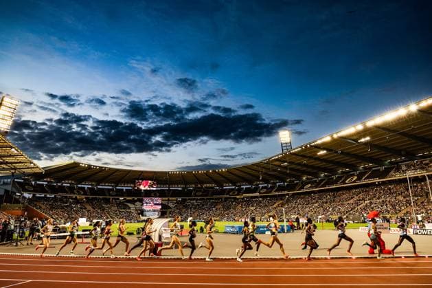 Sport Bilder des Tages this picture shows the 49th edition of the Memorial Van Damme Diamond League athletics event in Brussels, Friday 22 August 2025. BRUNOxFAHY  x131927068x