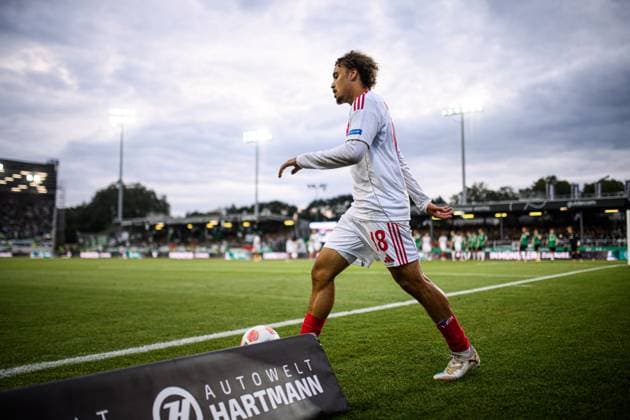 MUNSTER, GERMANY - 22 AUGUST, 2025: Rafael Lubach, The football match of 2.Bundesliga SC Preussen Munster 1. FC Nurnberg at LVM-Preussenstadion  Copyright: xVITALIIxKLIUIEVx