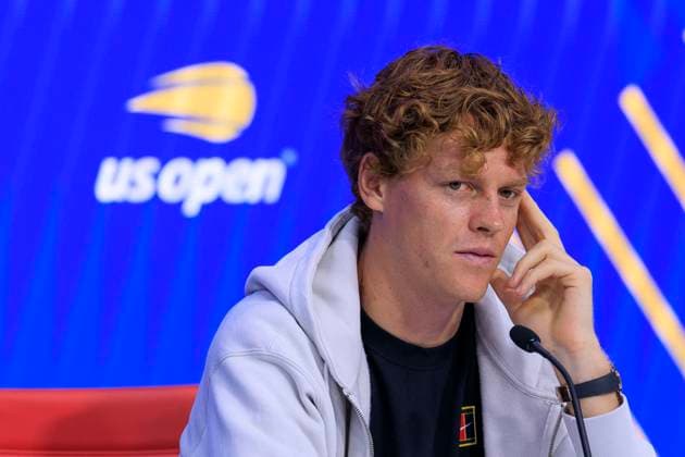 August 22, 2025, Flushing Meadows, New York, USA: Jannik Sinner during the 2025 US Open Media Day at the USTA Billie Jean King National Tennis Center on Friday August 22, 2025 in the Flushing neighborhood of the Queens borough of New York City. JAVIER ROJAS PI Flushing Meadows USA - ZUMAp124 20250822_zaa_p124_030 Copyright: xJavierxRojasx