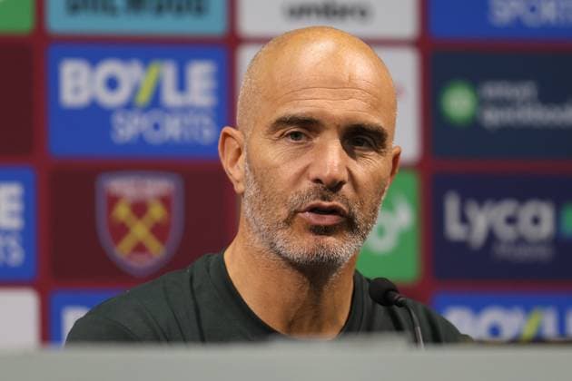 London, England, August 22nd 2025: Chelsea manager Enzo Maresca gives a post match press conference, PK, Pressekonferenz during the Premier League match between West Ham United and Chelsea at London Stadium in London, England (Photo by Alexander Canillas Sports Press Photo SPP) (Alexander Canillas SPP) Copyright: xAlexanderxCanillas SPPx spp-en-AlCa-9U2A6896