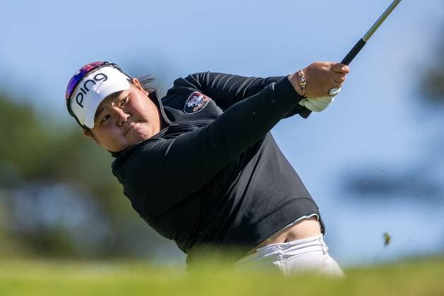 GÖTEBORG 20250822 Mirabel Ting (MAS), Round 1 of the Hills Ladies Open 2025, held at the Hills Golf Club, Gothenburg, Sweden. 22-25 Augusti 2025. GÖTEBORG SVERIGE Golf, Hills Ladies open, LET Tour x11290x