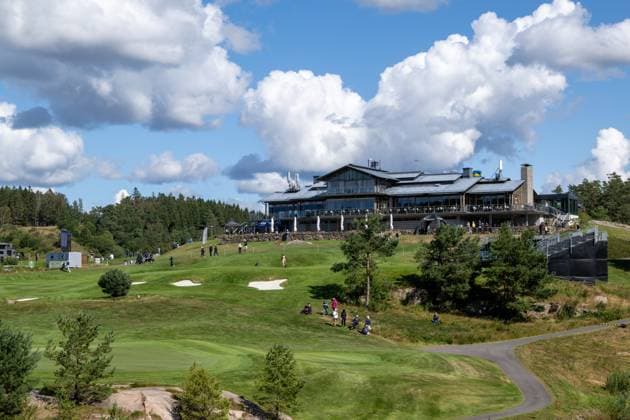 GÖTEBORG 20250822 Round 1 of the Hills Ladies Open 2025, held at the Hills Golf Club, Gothenburg, Sweden. 22-25 Augusti 2025. GÖTEBORG SVERIGE Golf, Hills Ladies open, LET Tour x11290x