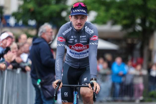 Radsport UCI ProSeries Men Elite LIDL Deutschland Tour 2025 Etappe 3 Arnsberg - Kassel am 23.08.2025 Henri Uhlig ( ALPECIN-DECEUNINCK )
