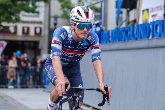 Radsport UCI ProSeries Men Elite LIDL Deutschland Tour 2025 Etappe 3 Arnsberg - Kassel am 23.08.2025 Ilan Van Wilder ( SOUDAL QUICK-STEP )