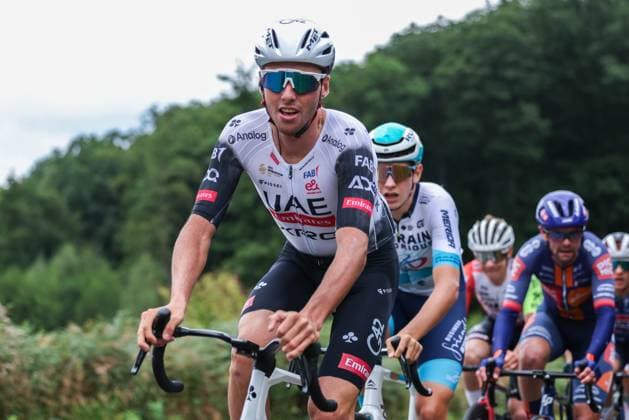 Radsport UCI ProSeries Men Elite LIDL Deutschland Tour 2025 Etappe 3 Arnsberg - Kassel am 23.08.2025 Jan Christen ( UAE TEAM EMIRATES XRG )