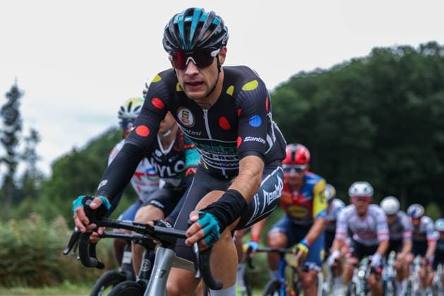 Radsport UCI ProSeries Men Elite LIDL Deutschland Tour 2025 Etappe 3 Arnsberg - Kassel am 23.08.2025 Miguel Heidemann ( REMBE RAD-NET )