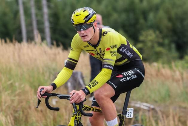 Radsport UCI ProSeries Men Elite LIDL Deutschland Tour 2025 Etappe 3 Arnsberg - Kassel am 23.08.2025 Niklas Behrens ( TEAM VISMA LEASE A BIKE )