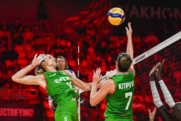 Canada v Bulgaria - FIVB Women s Volleyball World Championship, WM, Weltmeisterschaft NAKHON RATCHASIMA, THAILAND - AUGUST 23: Hristina Hristova Vuchkova (11) of Bulgaria in action during the FIVB Women s Volleyball World Championship between Canada and Bulgaria at Korat Chatchai Sports Hall, in Nakhon Ratchasima, Thailand, on August 23, 2025. Mustafa Hatipoglu Anadolu Nakhon Ratchasima Thailand. Editorial use only. Please get in touch for any other usage.  Copyright: x2025xAnadoluxMustafaxHatipoglux