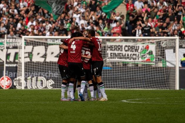 Deutschland: Fußball 2. Bundesliga, 3. Spieltag, Hannover 96-1.FC Magdeburg 2025 26 am 23.8.2025 in Hannover (Heinz-von-Heiden-Arena):