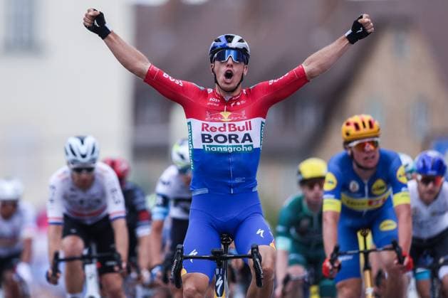 Radsport UCI ProSeries Men Elite LIDL Deutschland Tour 2025 Etappe 3 Arnsberg - Kassel am 23.08.2025 Danny Van Poppel ( RED BULL - BORA - HANSGROHE )