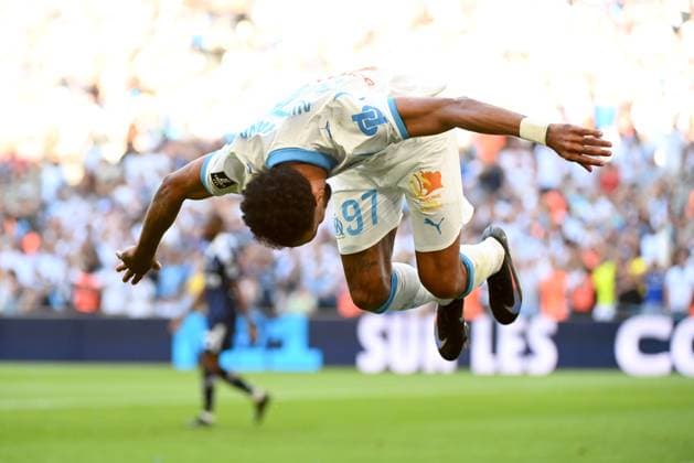 Olympique de Marseille v Paris FC - Ligue 1 McDonald s 2025 2026 97 Pierre-Emerick AUBAMEYANG (om) during the Ligue 1 McDonald s match between Olympique de Marseille and Paris FC at Stade Velodrome on August 23, 2025 in Marseille, France. Marseille France  Copyright: xFEPx 776348108
