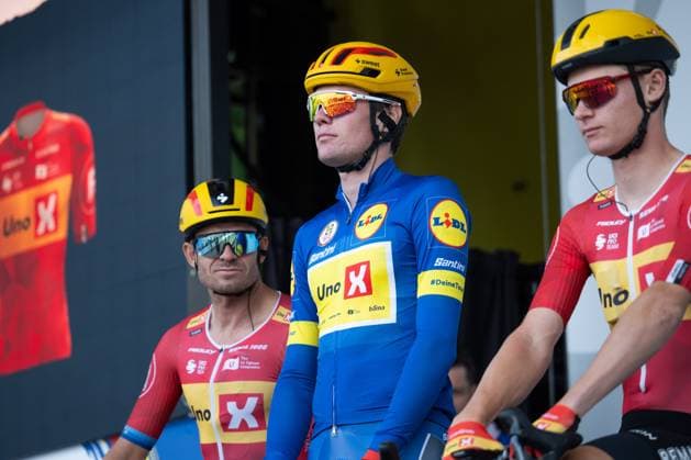 Radsport, Lidl Deutschland Tour, Etappe 3, 23.08.2025 Soren Waerenskjold (NOR, Uno-X Mobility) Copyright: xCarlaxNagelx