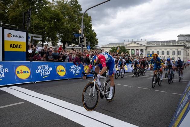 Radsport, Lidl Deutschland Tour, Etappe 3, 23.08.2025 Danny van Poppel (NED, Red Bull - bora - hansgrohe) Copyright: xCarlaxNagelx