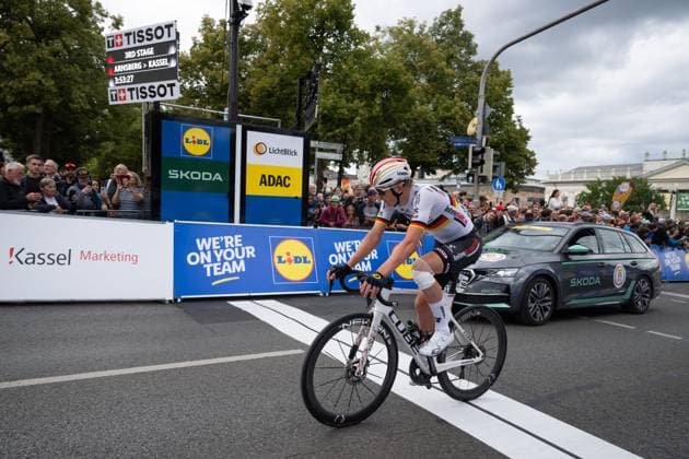Radsport, Lidl Deutschland Tour, Etappe 3, 23.08.2025 Georg Zimmermann (GER, intermarche Wanty) Copyright: xCarlaxNagelx
