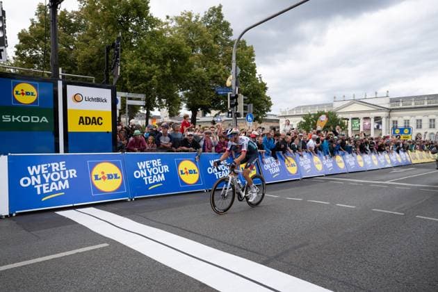 Radsport, Lidl Deutschland Tour, Etappe 3, 23.08.2025 Florian Lipowitz (GER, Red Bull - bora - hansgrohe) Copyright: xCarlaxNagelx