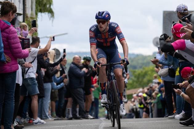 Radsport, Lidl Deutschland Tour, Etappe 3, 23.08.2025 Enzo Leijnse (NED, Team Picnic PostNL) Copyright: xCarlaxNagelx