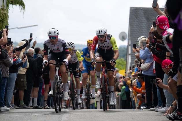 Radsport, Lidl Deutschland Tour, Etappe 3, 23.08.2025 Jonas Rutsch (GER, intermarche Wanty) Copyright: xCarlaxNagelx