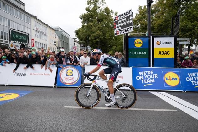 Radsport, Lidl Deutschland Tour, Etappe 3, 23.08.2025 Florian Lipowitz (GER, Red Bull - bora - hansgrohe) Copyright: xCarlaxNagelx