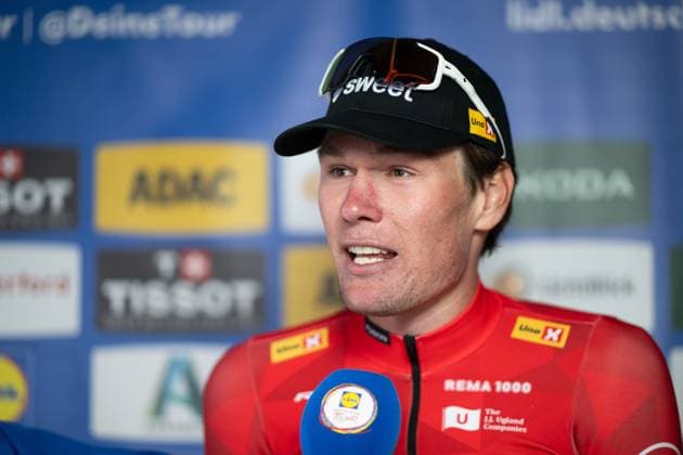 Radsport, Lidl Deutschland Tour, Etappe 3, 23.08.2025 Soren Waerenskjold (NOR, Uno-X Mobility) Copyright: xCarlaxNagelx