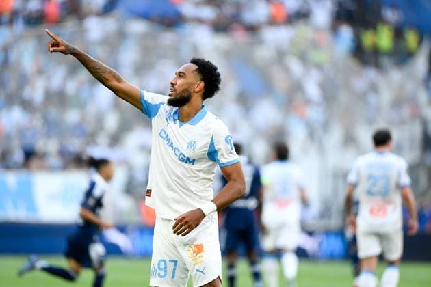 Olympique de Marseille v Paris FC - Ligue 1 McDonald s 2025 2026 97 Pierre-Emerick AUBAMEYANG (om) during the Ligue 1 McDonald s match between Olympique de Marseille and Paris FC at Stade Velodrome on August 23, 2025 in Marseille, France. Marseille France  Copyright: xFEPx 776348108