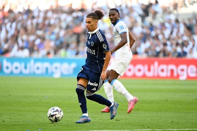Olympique de Marseille v Paris FC - Ligue 1 McDonald s 2025 2026 10 Ilan KEBBAL (pfc) during the Ligue 1 McDonald s match between Olympique de Marseille and Paris FC at Stade Velodrome on August 23, 2025 in Marseille, France. Marseille France  Copyright: xFEPx 776348108