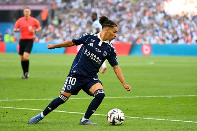 Olympique de Marseille v Paris FC - Ligue 1 McDonald s 2025 2026 10 Ilan KEBBAL (pfc) during the Ligue 1 McDonald s match between Olympique de Marseille and Paris FC at Stade Velodrome on August 23, 2025 in Marseille, France. Marseille France  Copyright: xFEPx 776348108