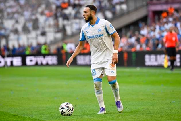FOOTBALL : Olympique de Marseille VS Paris FC - Ligue 1 Mcdonald s - 23 08 2025 Amine Gouri (OM) - Ligue 1 Mcdonald s match between Olympique de Marseille and Paris Football Club on 23rd August 2025 at the Orange VÃ lodrome Stadium in Marseille. MarseilleFrance  Copyright: xWilliamxCannarellax