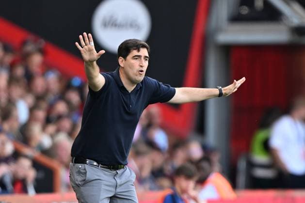 Bournemouth v Wolverhampton Wanderers Premier League Bournemouth Manager Andoni Iraola during the Premier League match at the Vitality Stadium, Bournemouth UK Newspapers OUT Copyright: xJeremyxLandeyx FIL-22134-0047