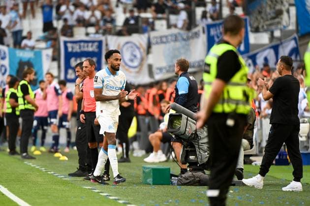Olympique de Marseille v Paris FC - Ligue 1 McDonald s 2025 2026 97 Pierre-Emerick AUBAMEYANG (om) during the Ligue 1 McDonald s match between Olympique de Marseille and Paris FC at Stade Velodrome on August 23, 2025 in Marseille, France. Marseille France  Copyright: xFEPx 776348108