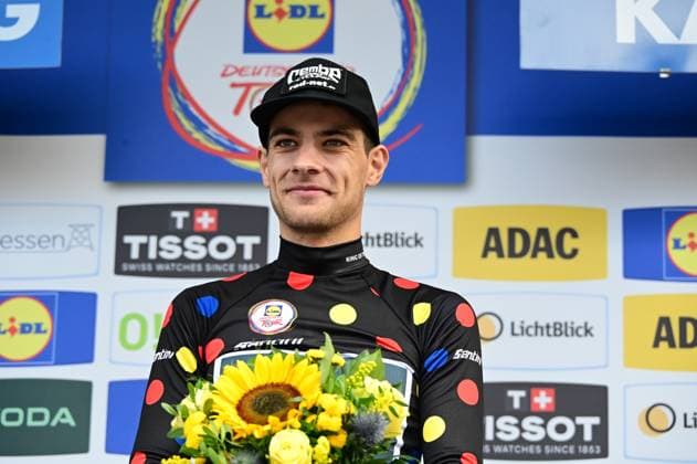 23.08.2025 xkhx Lidl Deutschland Tour 2025 - 3. Etappe von Arnsberg nach Kassel Miguel Heidemann REMBE RAD NET King of Mountain