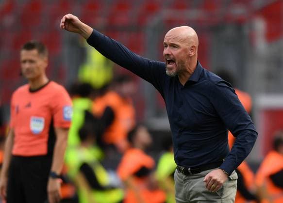 26.05.2025, xophax, Fussball 1.Bundesliga Bayer 04 Leverkusen Saison 2025 2026 Bayer 04 Leverkusen gegen TSG Hoffenheim Eric ten Hag ( Bayer Leverkusen ) (DFL DFB REGULATIONS PROHIBIT ANY USE OF PHOTOGRAPHS as IMAGE SEQUENCES and or QUASI-VIDEO) Leverkusen