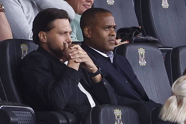 DEVENTER , 23-08-2025 , Stadium De Adelaarshorst , season 2025 2026 , Dutch Eredivisie football . match between Go Ahead Eagles and Sparta Rotterdam, final result 0-3, Picture shows Indonesia coach Patrick Kluivert Go Ahead Eagles - Sparta  x30634299x Copyright: