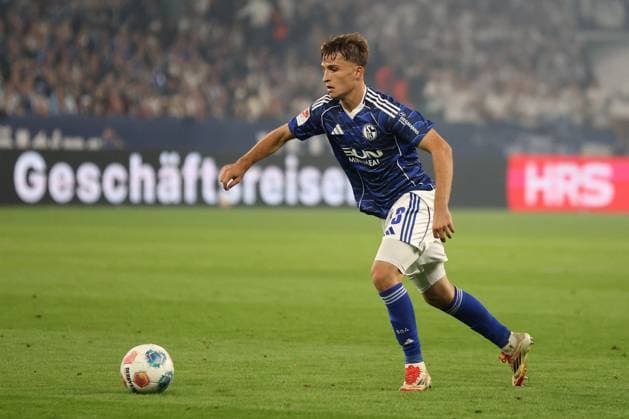 Vitalie Becker (FC Schalke 04) beim Spiel der 2. Bundesliga (Saison 2025 26) FC Schalke 04 - VfL Bochum 1848 Copyright: Thomas Pakusch