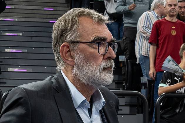 Andreas Thiel (Justiziar, DAIKIN Handball Bundesliga) Portrait Portraet GER, HSG Blomberg-Lippe vs. Thueringer HC, Handball, HBF Supercup 2025, Finale, 23.08.2025. GER, HSG Blomberg-Lippe vs. Thueringer HC, Handball, HBF Supercup 2025, Finale, 23.08.2025. Muenchen Copyright: xEibner-Pressefoto HeikexFeinerx EP_HFR
