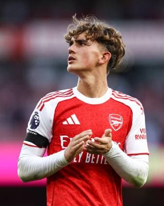 Arsenal v Leeds United 23 August 2025, London - Premier League Football - Arsenal v Leeds United - Max Dowman of Arsenal - Photo: Jacques Feeney Offside. London UK Copyright: xJacquesxFeeneyx xOffsidexOffside