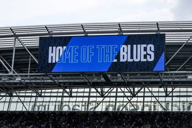 Premier League Everton v Brighton and Hove Albion A detailed view of Hill Dickinson Stadium prior to the Premier League match Everton vs Brighton and Hove Albion at Hill Dickinson Stadium, Liverpool, United Kingdom, 24th August 2025 (Photo by Mark Cosgrove News Images) Liverpool Hill Dickinson Stadium Merseyside United Kingdom Copyright: xMarkxCosgrove NewsxImagesx