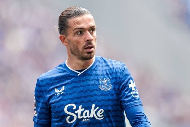 Premier League Everton v Brighton and Hove Albion Jack Grealish of Everton looks on during the Premier League match Everton vs Brighton and Hove Albion at Hill Dickinson Stadium, Liverpool, United Kingdom, 24th August 2025 (Photo by Mark Cosgrove News Images) Liverpool Hill Dickinson Stadium Merseyside United Kingdom Copyright: xMarkxCosgrove NewsxImagesx