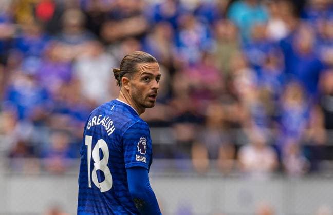 Football - FA Premier League - Everton FC v Brighton & Hove Albion FC LIVERPOOL, ENGLAND - Sunday, August 24, 2025: Everton s Jack Grealish during the FA Premier League match between Everton FC and Brighton & Hove Albion FC at Bramley-Moore Dock. (Photo by David Rawcliffe Propaganda) LIVERPOOL Bramley-Moore Dock MERSEYSIDE ENGLAND  Copyright: xDavidxRawcliffex P2025-08-24-Everton_Brighton-54