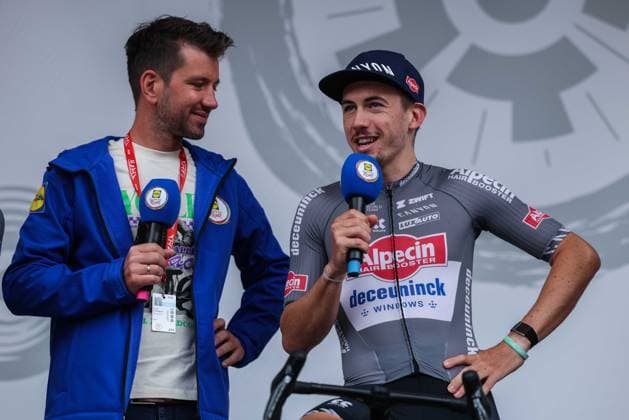 Radsport UCI ProSeries Men Elite LIDL Deutschland Tour 2025 Etappe 4 Halle - Magdeburg am 24.08.2025 Henri Uhlig ( ALPECIN-DECEUNINCK )
