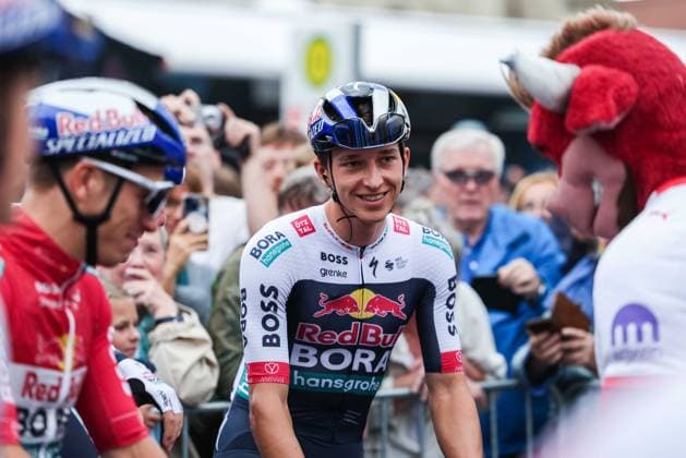 Radsport UCI ProSeries Men Elite LIDL Deutschland Tour 2025 Etappe 4 Halle - Magdeburg am 24.08.2025 Florian Lipowitz ( RED BULL - BORA - HANSGROHE )