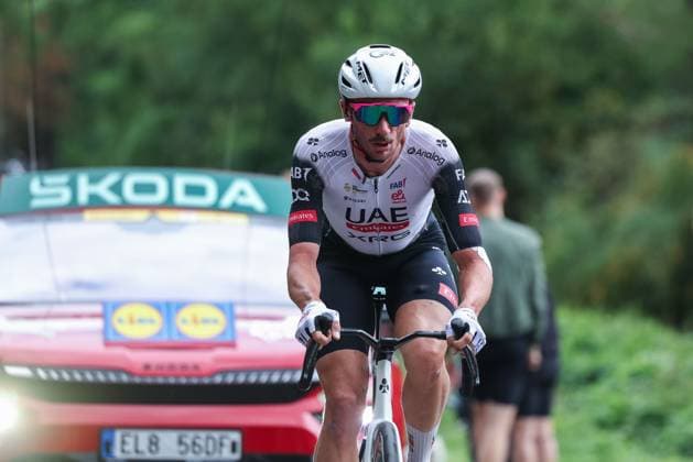 Radsport UCI ProSeries Men Elite LIDL Deutschland Tour 2025 Etappe 4 Halle - Magdeburg am 24.08.2025 Brandon McNulty ( UAE TEAM EMIRATES XRG )