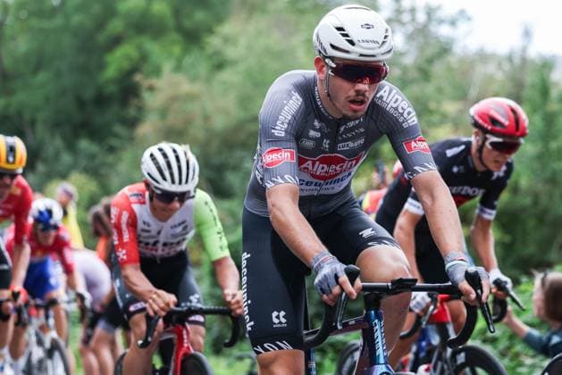 Radsport UCI ProSeries Men Elite LIDL Deutschland Tour 2025 Etappe 4 Halle - Magdeburg am 24.08.2025 Henri Uhlig ( ALPECIN-DECEUNINCK )
