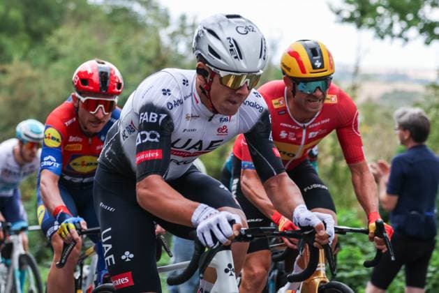 Radsport UCI ProSeries Men Elite LIDL Deutschland Tour 2025 Etappe 4 Halle - Magdeburg am 24.08.2025 Davide Stella ( UAE TEAM EMIRATES XRG )