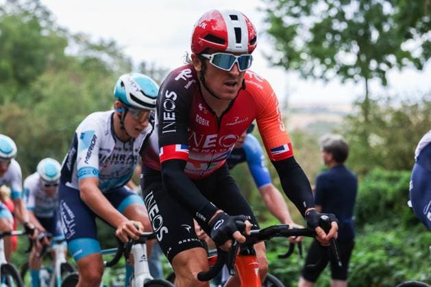 Radsport UCI ProSeries Men Elite LIDL Deutschland Tour 2025 Etappe 4 Halle - Magdeburg am 24.08.2025 Geraint Thomas ( INEOS GRENADIERS )